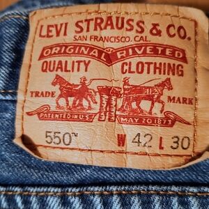 Levis 550 42×30